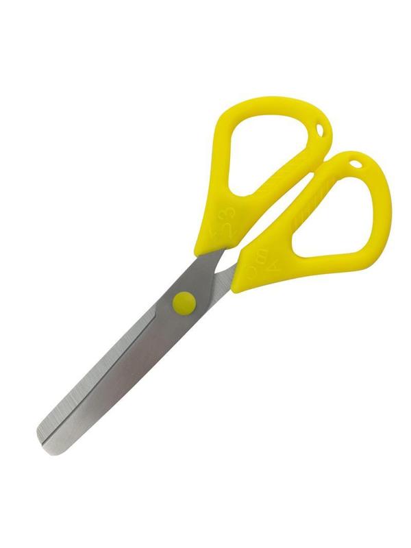 Ножницы детские Kores ABC,120мм,с пластиковыми ручками,тупоконечные,ассорти