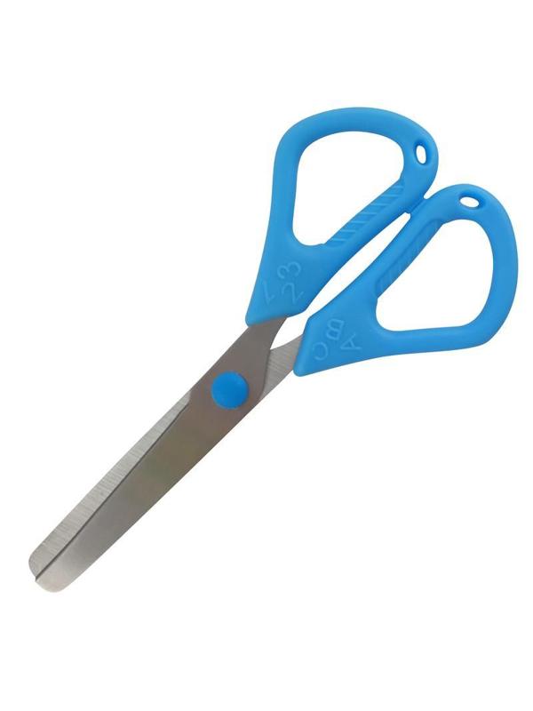 Ножницы детские Kores ABC,120мм,с пластиковыми ручками,тупоконечные,ассорти