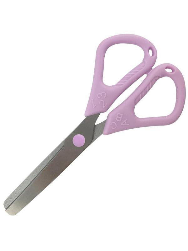 Ножницы детские Kores ABC,120мм,с пластиковыми ручками,тупоконечные,ассорти