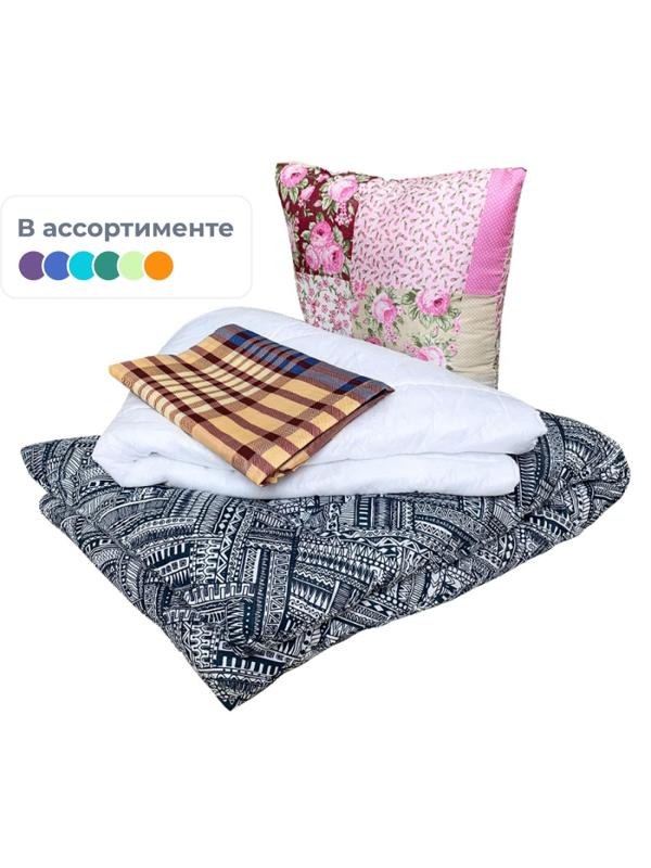 Набор спальный 1сп(матр 70 РВ/ПЭ, КПБ ПЭ 50х50 -1, под. синт, од.спанбонд)