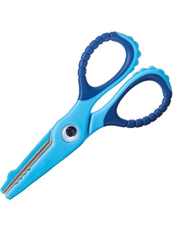 Ножницы детские Deli E6071 Croco 134 мм сталь ассорти блистер