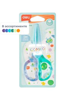 Ножницы детские Deli E6067 120 мм пластик ассорти