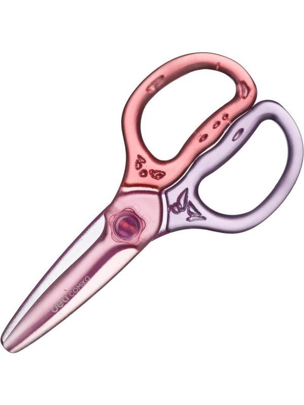 Ножницы детские Deli E6067 120 мм пластик ассорти