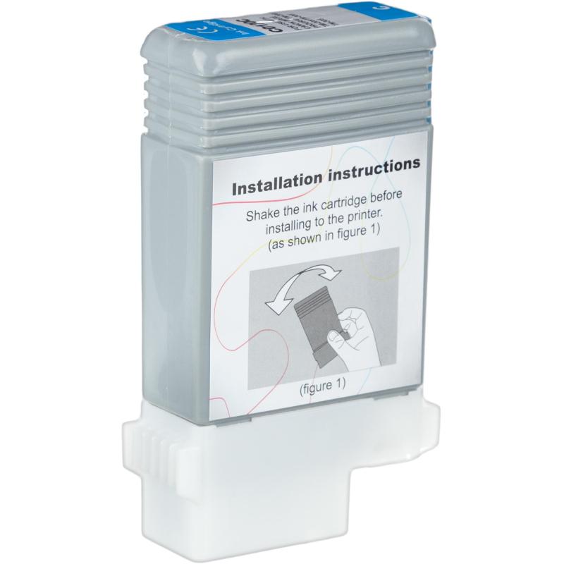 Картридж струйный Комус PFI-120 C голубой,  130 мл/2886C001