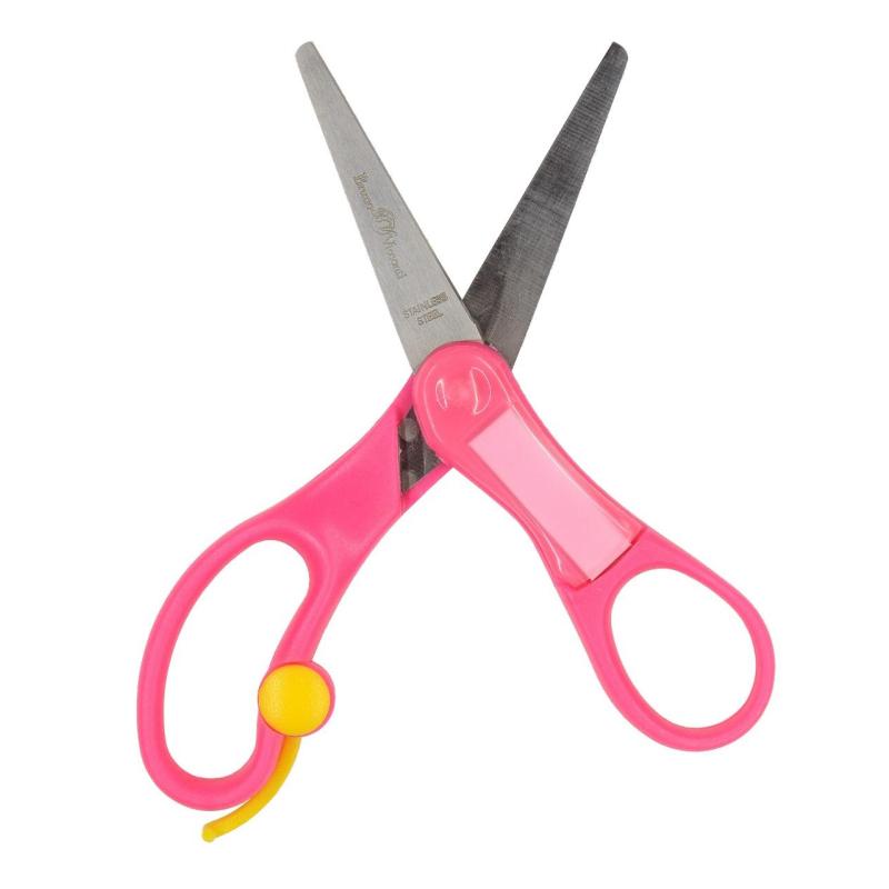 Ножницы детские Bruno Visconti SPRINGCUT 135мм,плас.ручт,воз.мех,60-0019/01