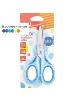 Ножницы детские Deli E6068 Neon 135мм сталь ассорти
