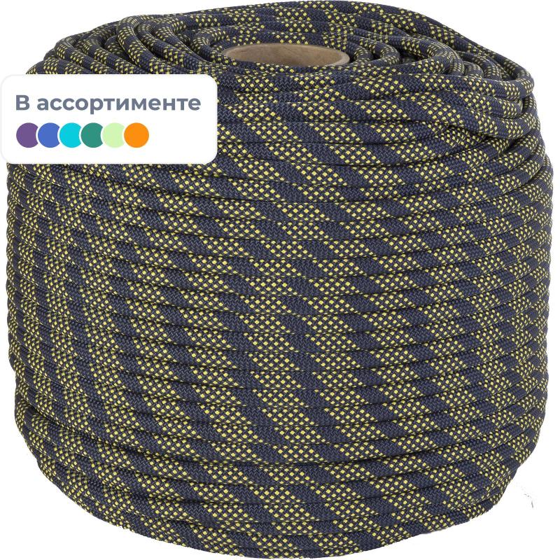 Веревка статическая ВЫСОТА - 12 мм (Бухта 200м, цвет в ассорт.) vst 420 12