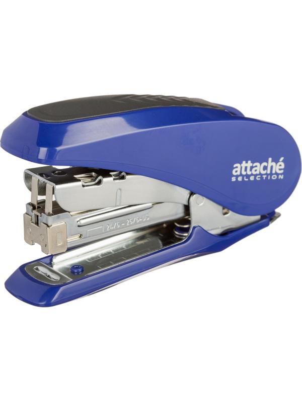 Степлер Attache Selection MSBL24301(№24/6-26/6)до 30л,энергосбер,метлл,син