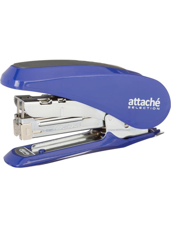 Степлер Attache Selection MSBL24301(№24/6-26/6)до 30л,энергосбер,метлл,син