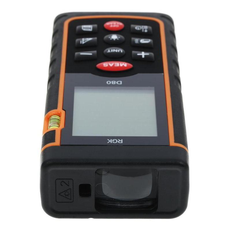 Дальномер лазерный RGK D80 (4610011871832)