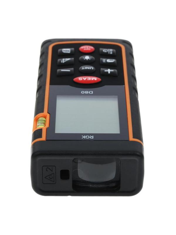 Дальномер лазерный RGK D80 (4610011871832)