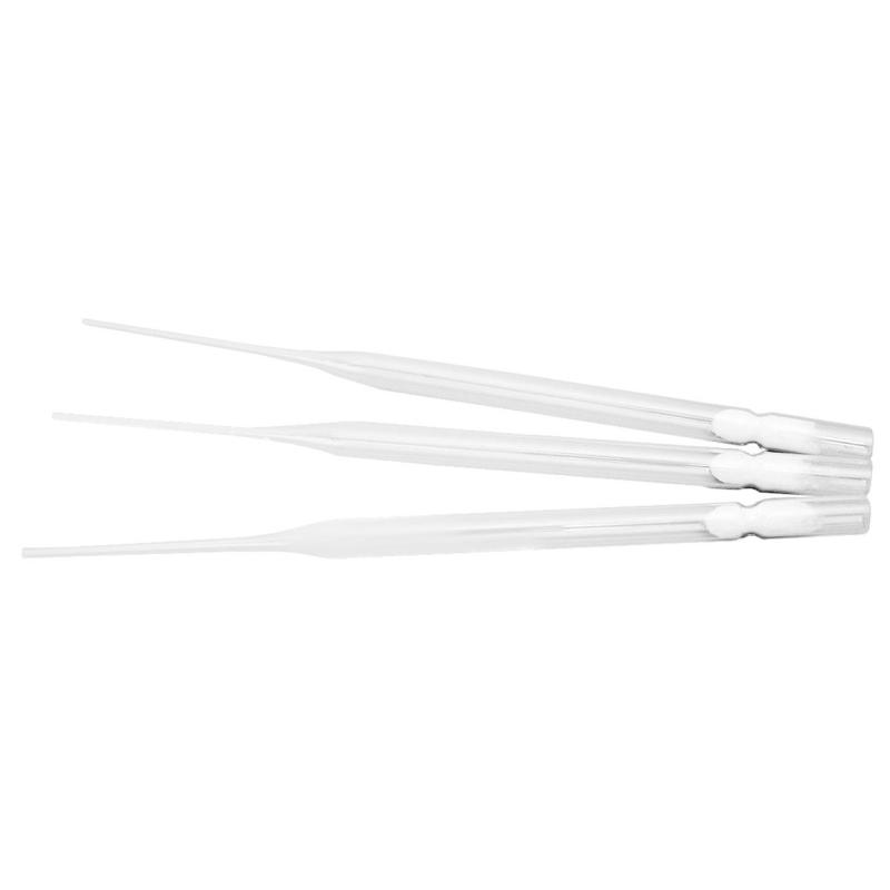 Пипетка Пастера 1мл,150мм откр. типа,с хлопком, стек, уп/250шт 12006659