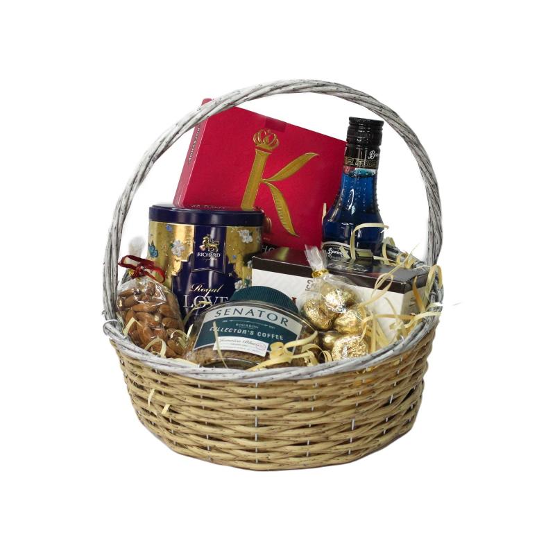 Набор подарочный Азбука праздника Настоящему гурману продукт корз