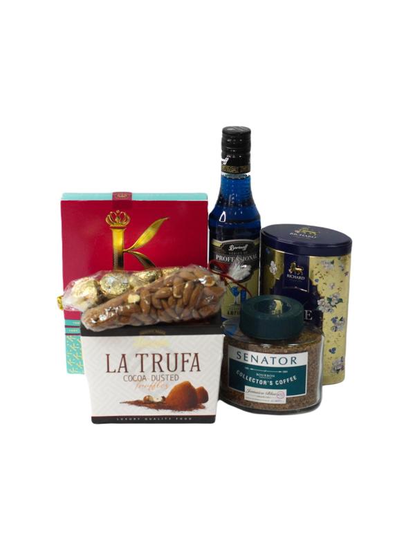 Набор подарочный Азбука праздника Настоящему гурману продукт корз