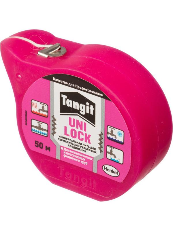 Нить монтажная Tangit Uni-Lock для герметизации резьбовых соединений 50 м