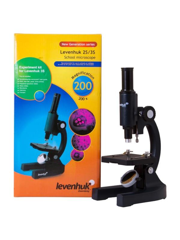 Микроскоп Levenhuk 2S NG, монокулярный