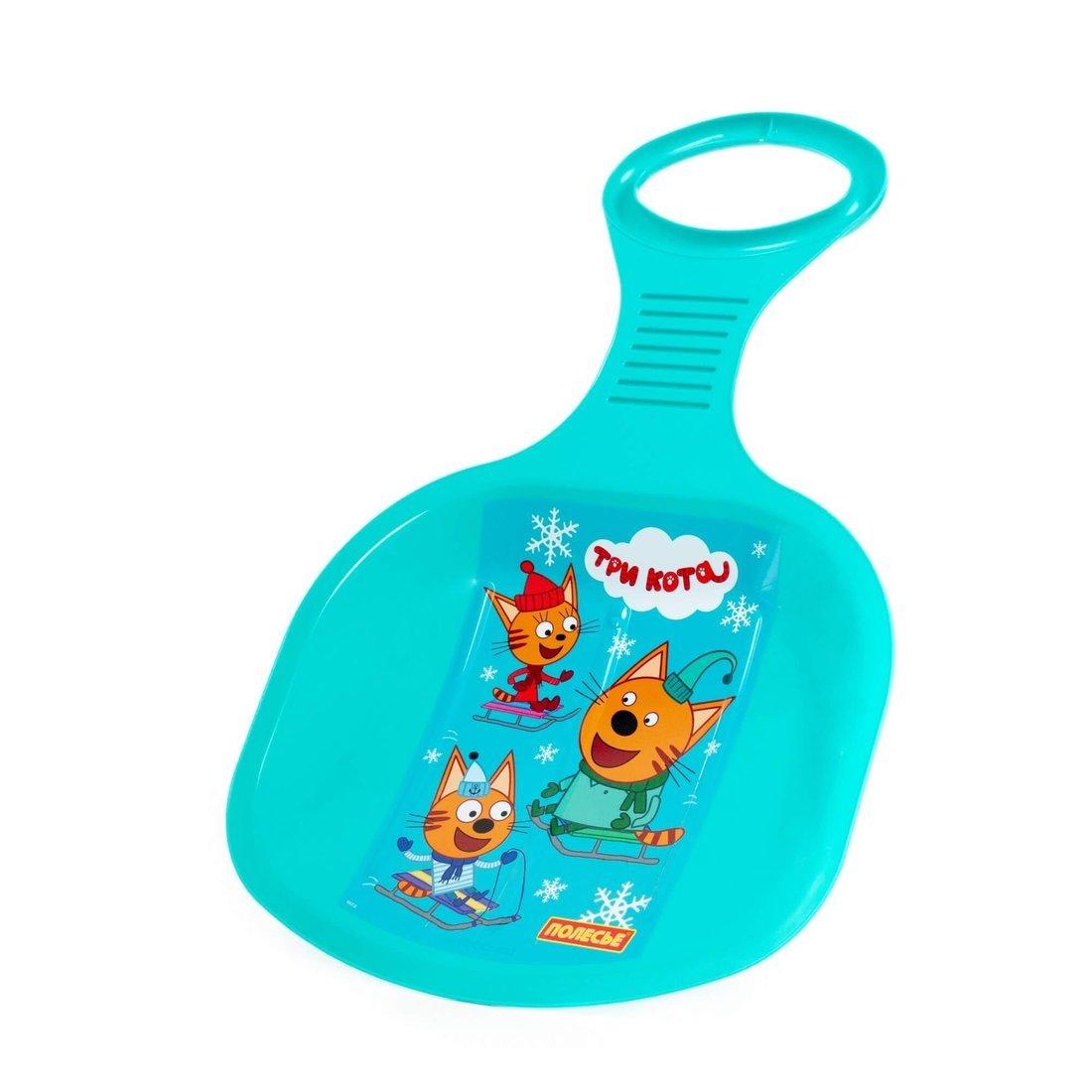 Санки Ледянка №2 Три кота, в ассорт.