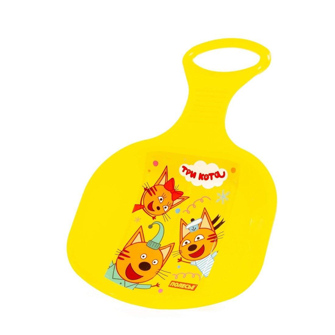 Санки Ледянка №2 Три кота, в ассорт.