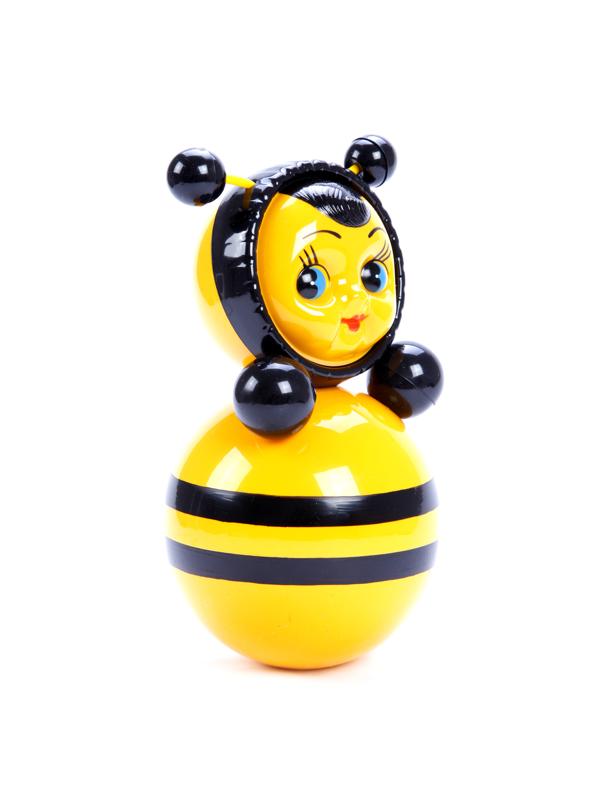Игрушка-неваляшка Пчёлка, 22 см