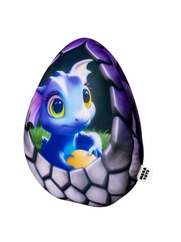 Игрушка-антистресс Яйцо дракона 25 см, фиолетовый