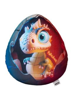 Игрушка-антистресс Яйцо дракона 25 см, коричневый