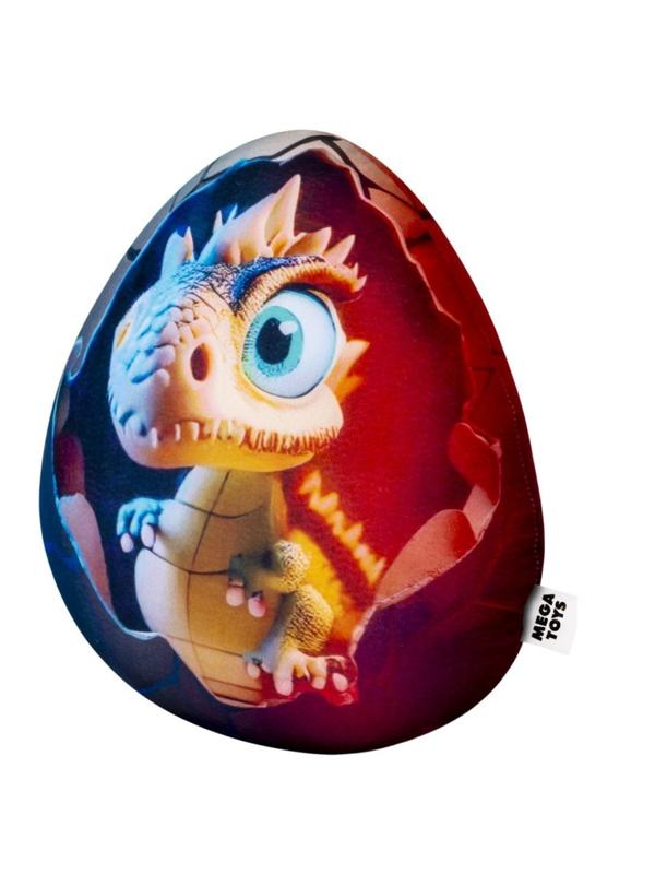 Игрушка-антистресс Яйцо дракона 25 см, коричневый