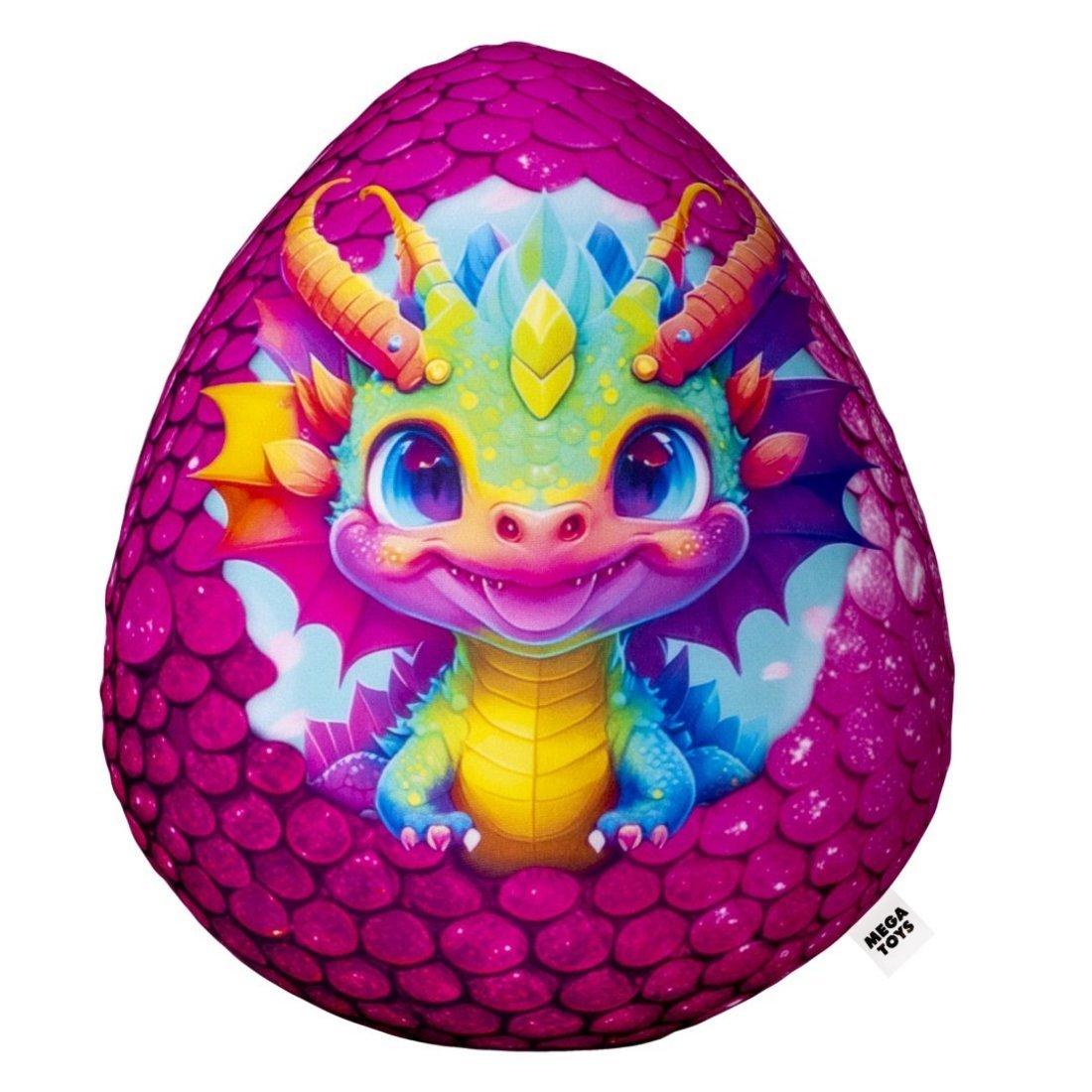 Игрушка-антистресс Яйцо дракона 37 см, мультиколор