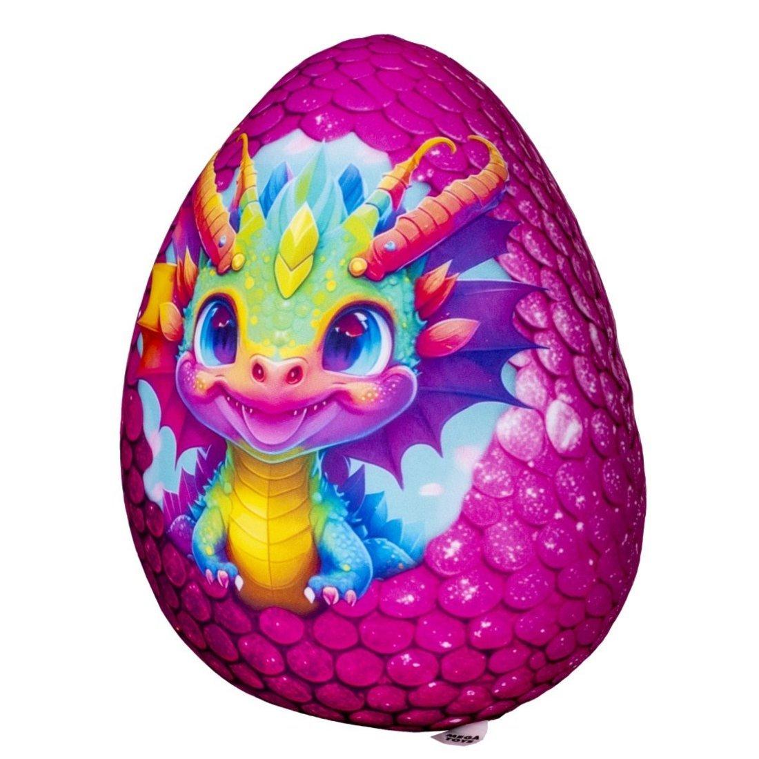 Игрушка-антистресс Яйцо дракона 37 см, мультиколор