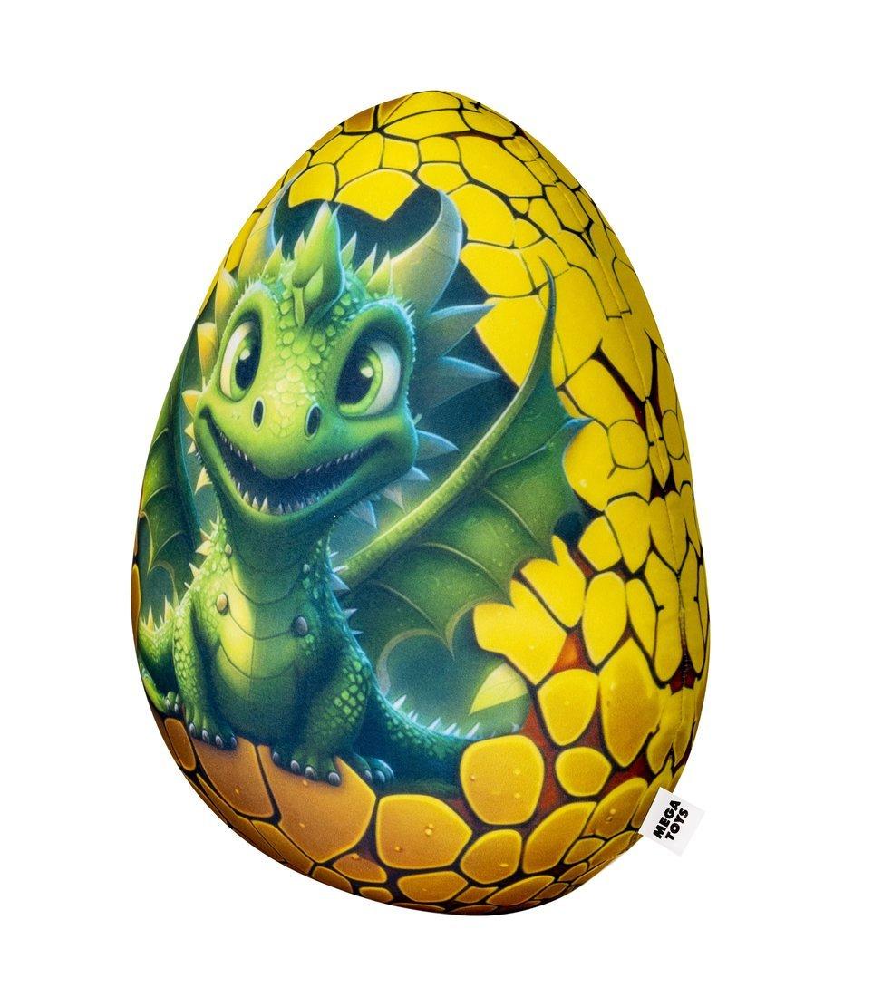 Игрушка-антистресс Яйцо дракона 37 см, зеленый