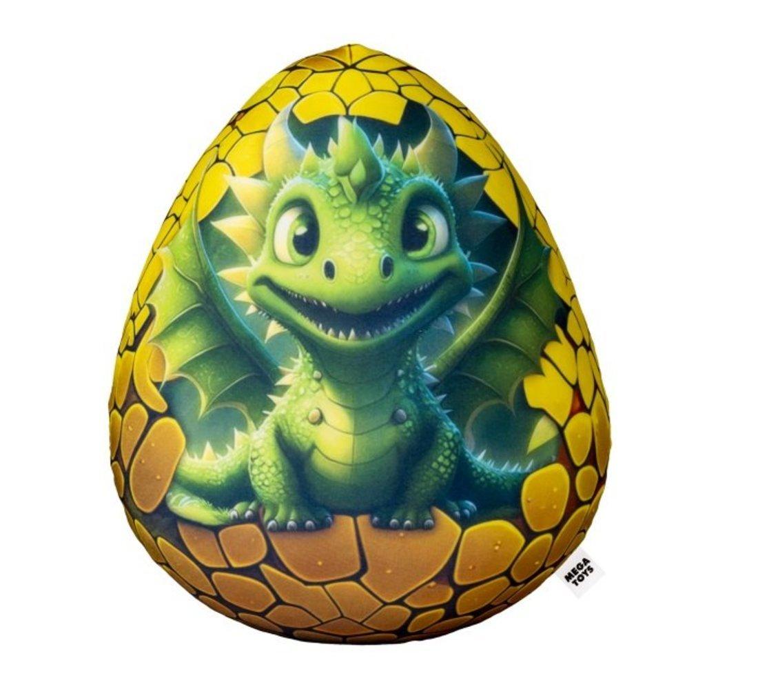 Игрушка-антистресс Яйцо дракона 37 см, зеленый