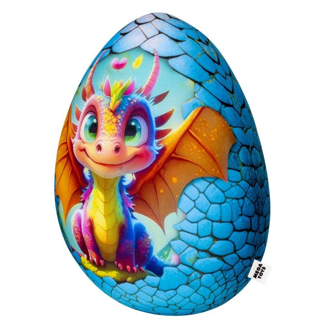 Игрушка-антистресс Яйцо дракона 37 см, мультиколор