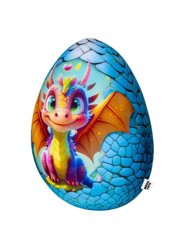 Игрушка-антистресс Яйцо дракона 37 см, мультиколор