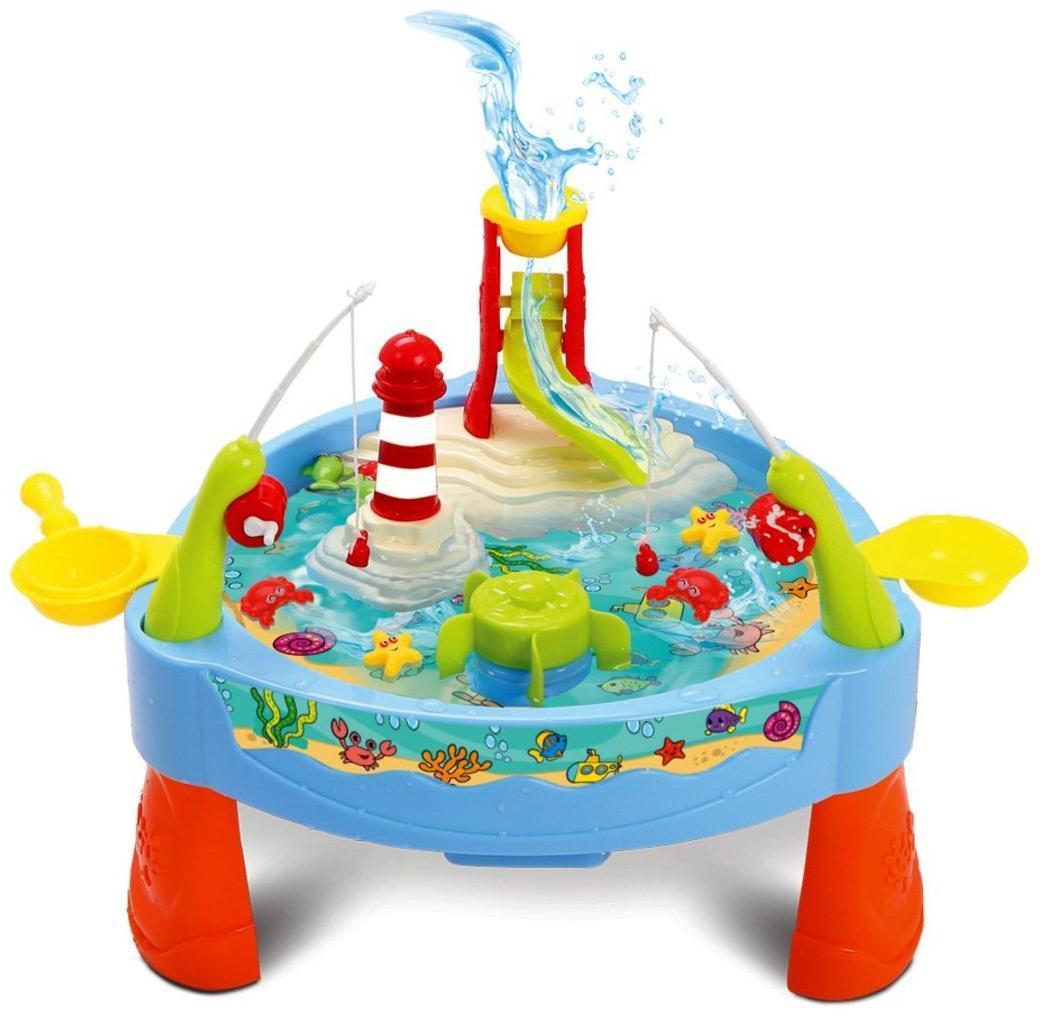 Игровой центр Рыбалка: течение, музыка, свет, магнит. удочки