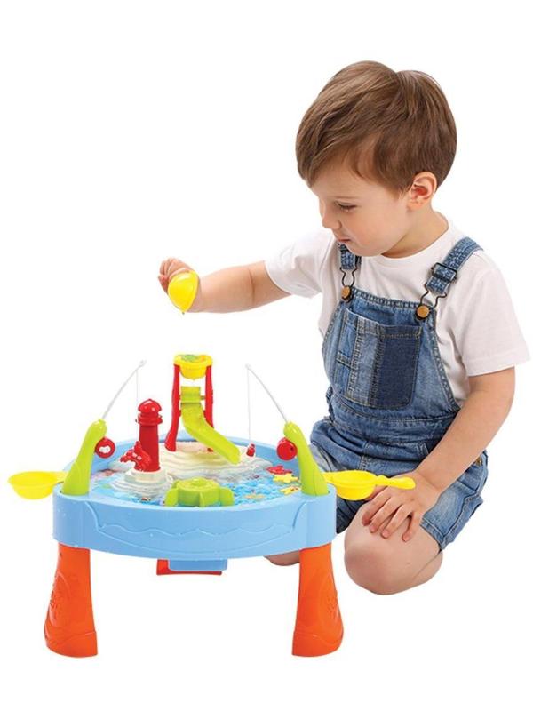 Игровой центр Рыбалка: течение, музыка, свет, магнит. удочки