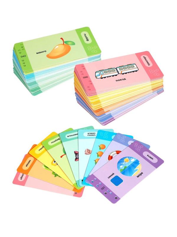 Обуч. картридер Умный Жирафик: 60 обучающих карточек, зв. и свет. эффекты,
эл. пит. AAA*3 не вх. в комплект