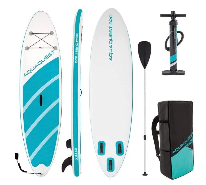 SUP-доска Aqua Quest 320 320x81x15см, насос, весло, лиш, сумка