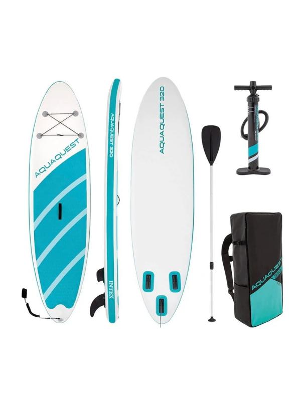 SUP-доска Aqua Quest 320 320x81x15см, насос, весло, лиш, сумка