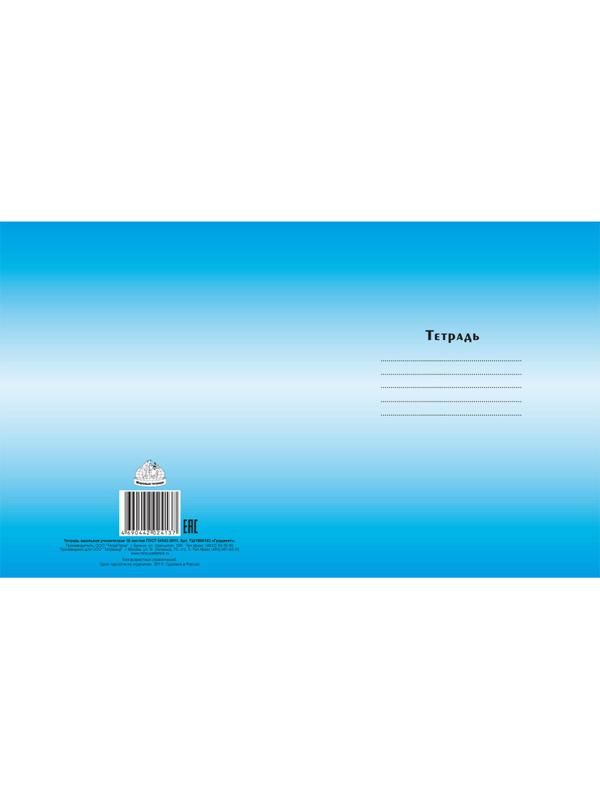 Тетрадь школьная А5,18л,линия Градиент, 5цветов ТШ18К6183