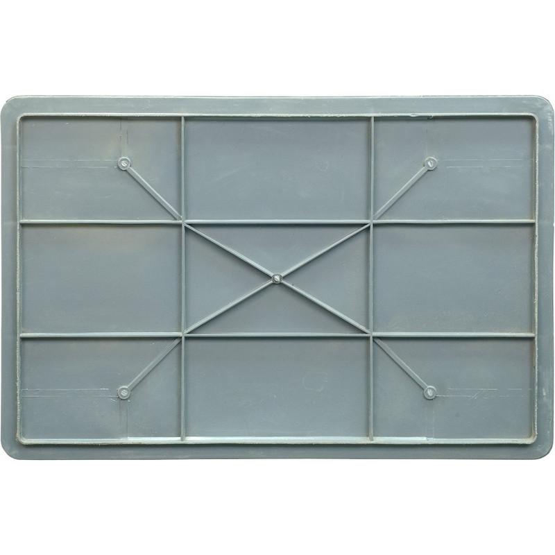 Ящик колбасный 600х400х410_серый арт.203-2