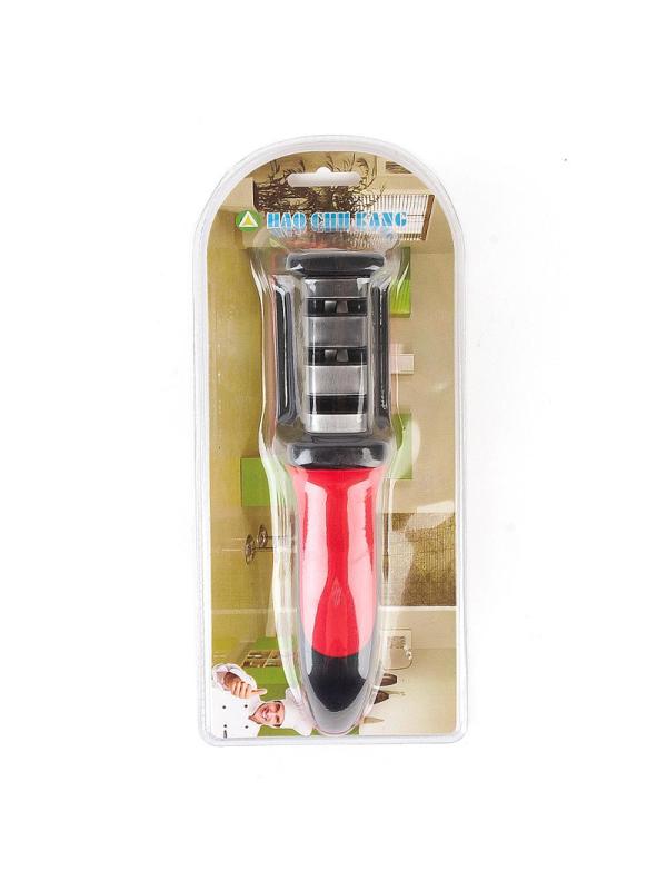 Точилка для ножей 3 уровня заточки 5х6х21см. блистер 9903161