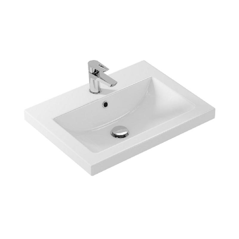 Умывальник Раковина мебельная COMO 60 1 отв. S-UM-COM60/1-w