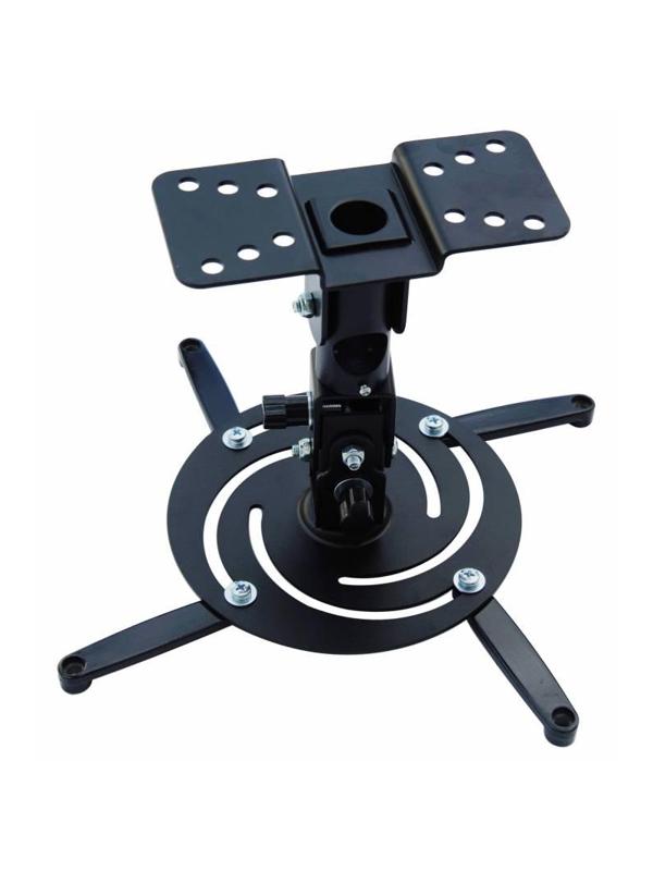 Кронштейн для проекторов Cactus CS-VM-PR04-BK потолочный, 21 кг, черный