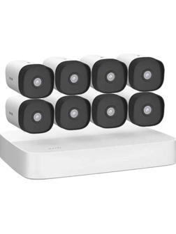 Комплект видеонаблюдения Tenda K8P-4TR (8 камер и 1 регистратор)