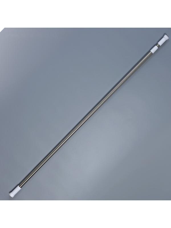 Карниз для ванной комнаты телескопический Доляна, 130-240 см, стальной
