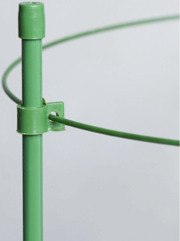 Кустодержатель, d = 15–17–19 см, h = 44 см, металл, зелёный