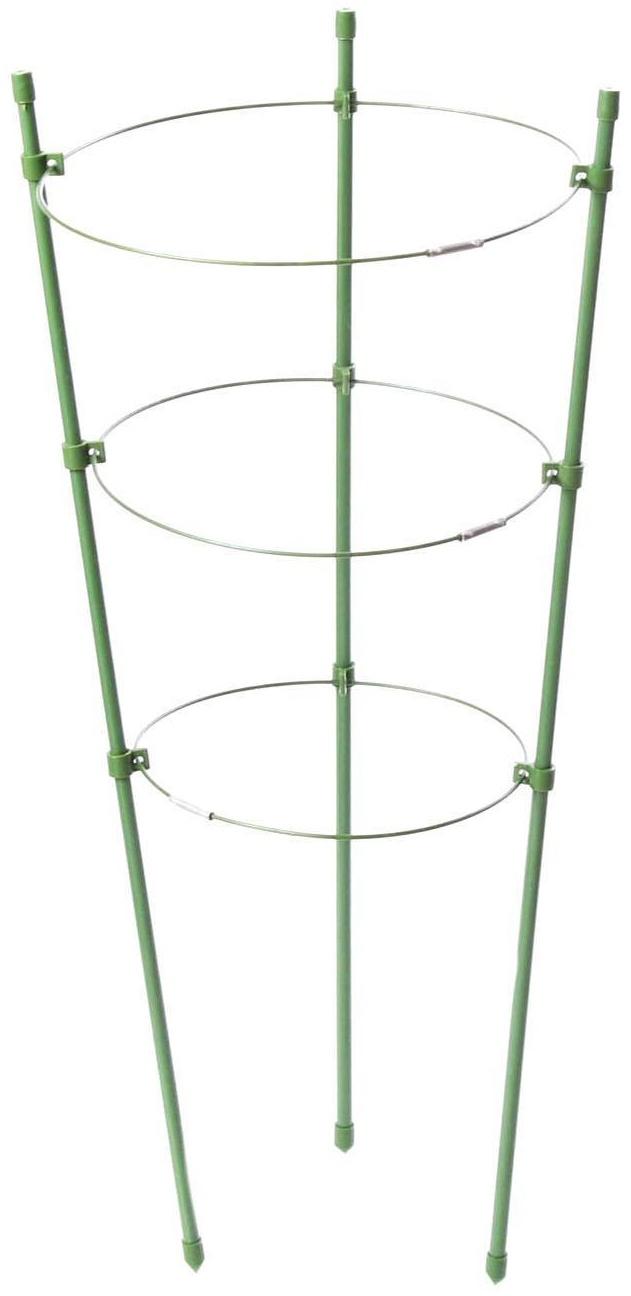 Кустодержатель, d = 18,5–20–22 см, h = 60 см, металл, зелёный