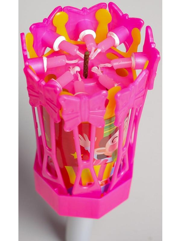 Свеча восковая для торта музыкальная 