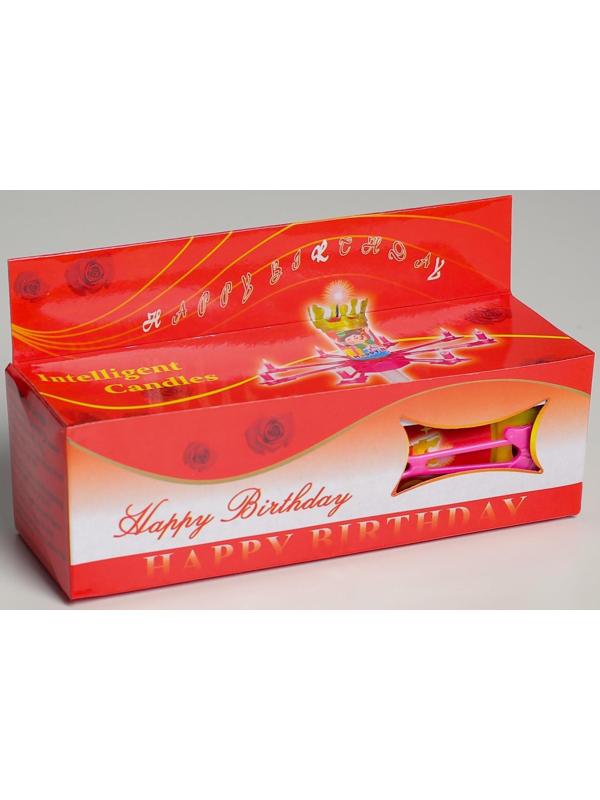 Свеча восковая для торта музыкальная 