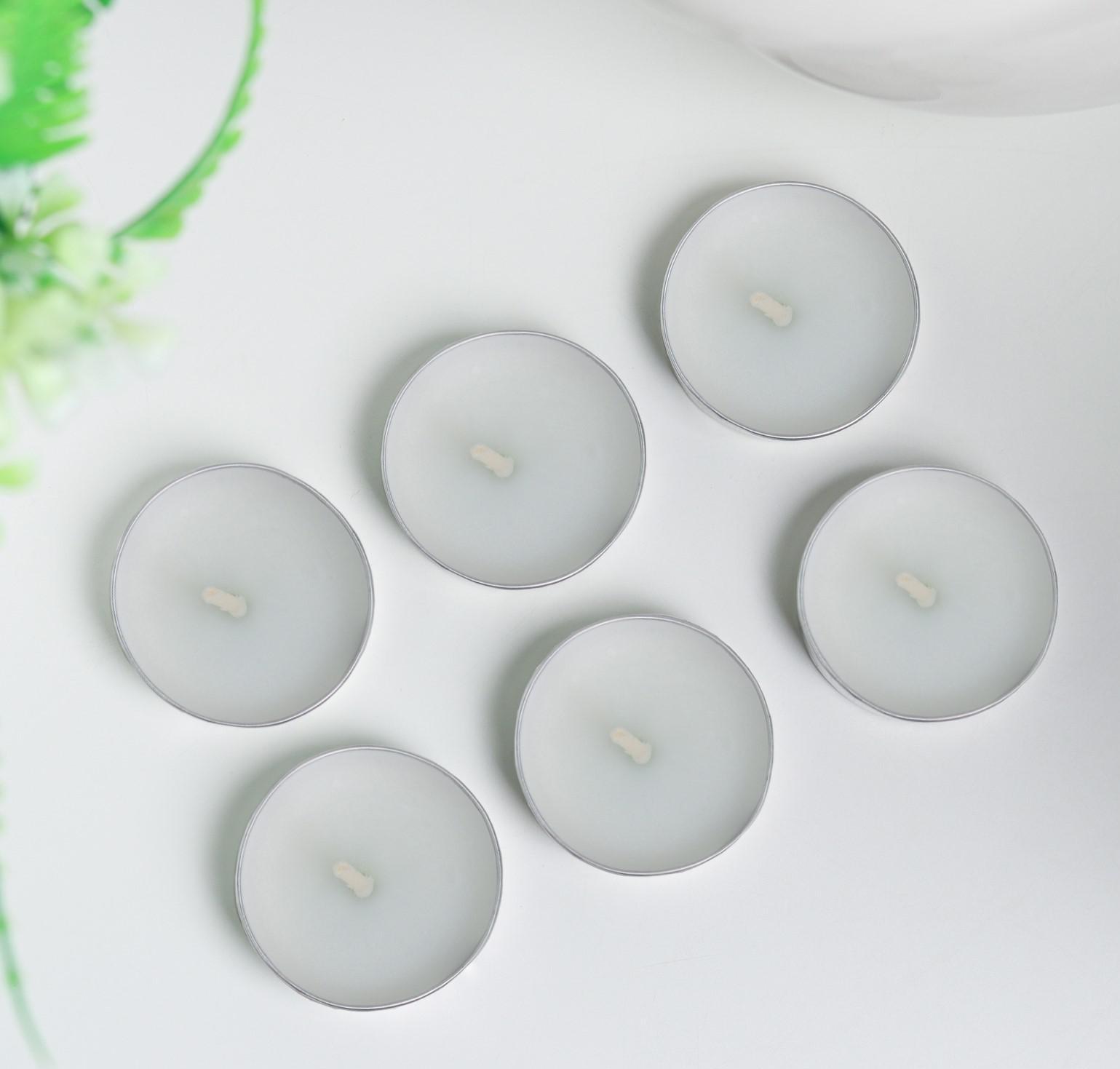 Набор свечей чайных ароматических, 6 шт, жасмин