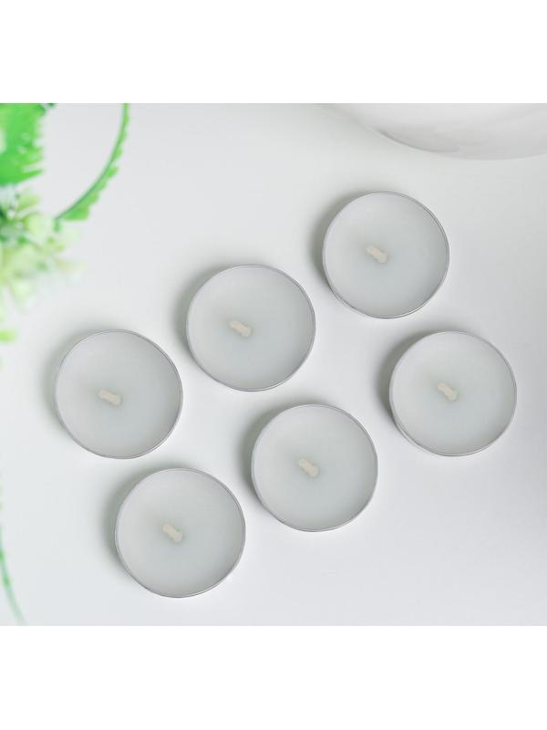 Набор свечей чайных ароматических, 6 шт, жасмин